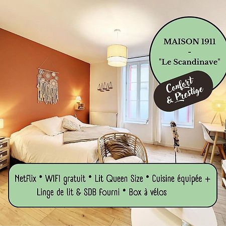 Appart Le Scandinave - Maison 1911 - Confort & Prestige 日安 外观 照片