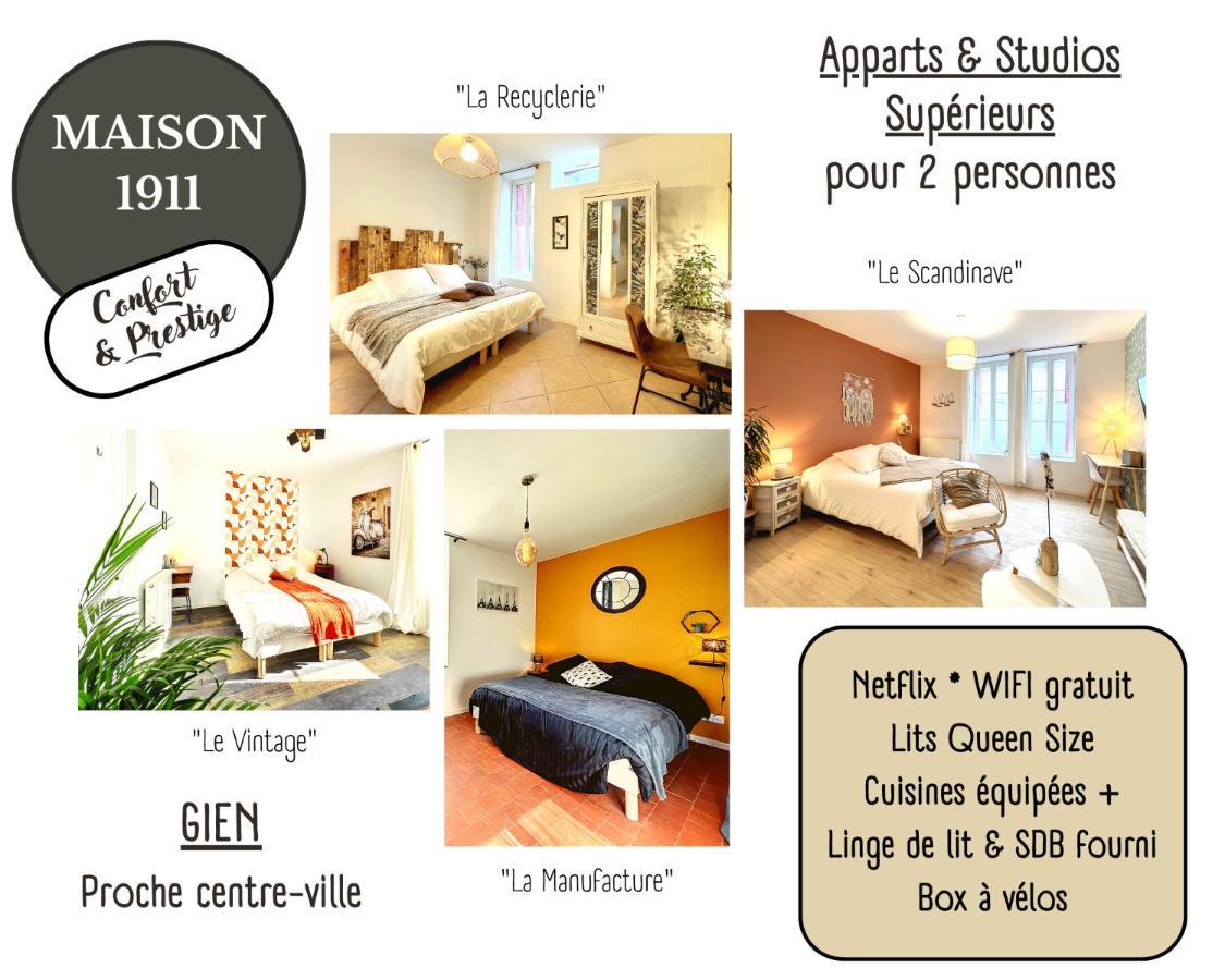 Appart Le Scandinave - Maison 1911 - Confort & Prestige 日安 外观 照片