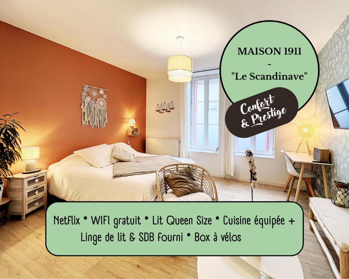 Appart Le Scandinave - Maison 1911 - Confort & Prestige 日安 外观 照片